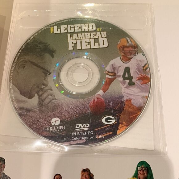 NFL Green Bay Packers Green, Gold, and Proud Greatest Fans Hardcover Book & DVD - Picture 6 of 8